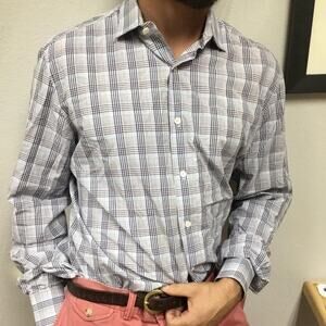 Lanvin Cotton Button Down Shirt Medium Slim Fit Vintage Designer